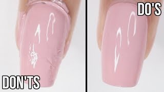 DOs amp DONTs Painting your nails  how to paint your nails perfectly [upl. by Pinkerton]