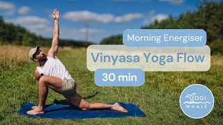 Vinyasa Yoga Flow  Morning Energiser  30 minutes [upl. by Lemrej]