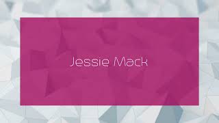 Jessie Mack  appearance [upl. by Kablesh]