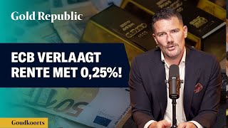 ECB VERLAAGT RENTE en OVERHEID SCHENDT MENSENRECHTEN  GK 222 [upl. by Zurciram]