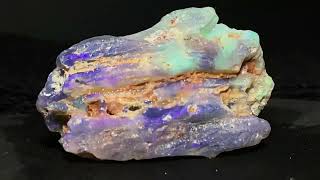 One hundred million years opalised wood from Australia [upl. by Carnay]