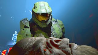 Master Chief Shows Compassion To His Enemy Escharum Scene  Halo Infinite [upl. by Russo702]