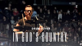 U2 in gods country drum cover [upl. by Letizia]