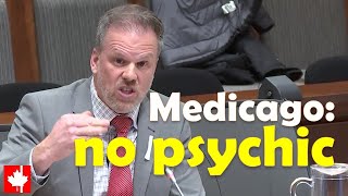 NO PSYCHIC Liberal health minister defends Medicago vaccine deal despite 200M loss [upl. by Ennahtur118]