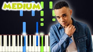 Hills And Valleys  Tauren Wells  MEDIUM PIANO TUTORIAL  SHEET MUSIC by Betacustic [upl. by Ymac]