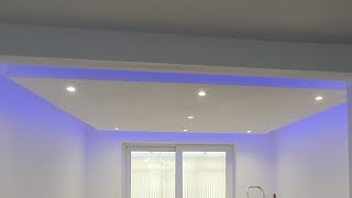 Simple DIY Dropping Ceiling Design UK 🇬🇧 [upl. by Ybeloc697]