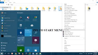 How to Fix Pin to Start Menu Not Working Problem in Windows 10 [upl. by Atiuqrahs]