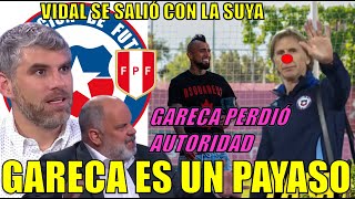 CHILE ESTA DESESPERADO AL LLAMAR A VIDAL GARECA QUEDO COMO TÍTERE DE LA SELECCION CHILENA [upl. by Annoed]