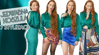 7 pomysłów na Jedwabna koszula marki LilySilk 💚💚💚 LOOKBOOK 💚💚💚  Redhead [upl. by Culhert367]