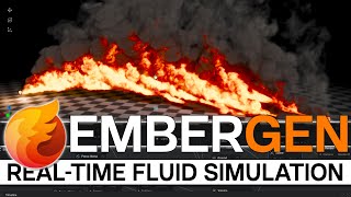 EmberGen  Powerful RealTime VFX Software for Smoke Fire Fluids etc [upl. by Saum]