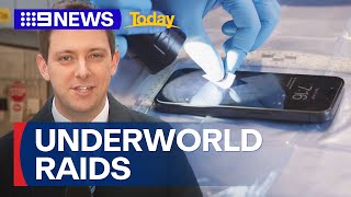 Police arrest alleged mastermind of underworlds unhackable crime app  9 News Australia [upl. by Sherwood]