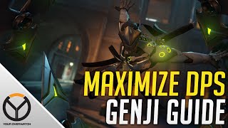 Overwatch Genji Guide  How To Maximize DPS [upl. by Rodrich664]