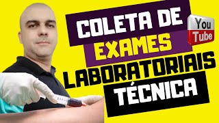 Técnica de Coleta de exames Laboratoriais [upl. by Itagaki]