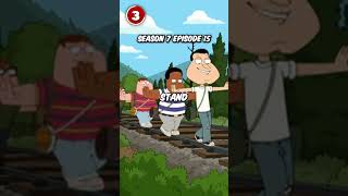 The 5 Funniest Train Moments in Family Guy [upl. by Danialah]