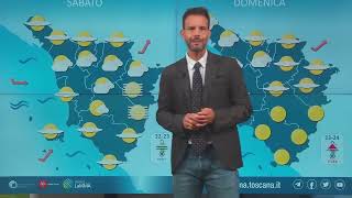 Le condizioni meteo di oggi in Toscana  venerdì 11 ottobre 2024 [upl. by Ronny]