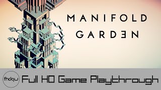 Manifold Garden  Full Game Playthrough No Commentary [upl. by Airalav]