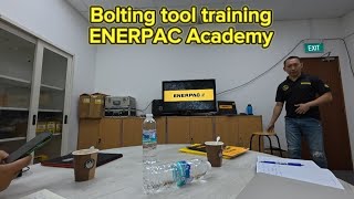 Enerpac training Bolting tools [upl. by Aristotle]