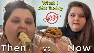 What I Ate Today Off Track  Then vs Now [upl. by Dreyer913]