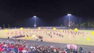 Northwest Guilford High School Marching Band at Northwest Guilford 102624 [upl. by Annayk656]