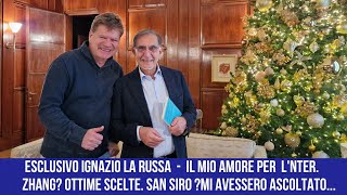 ESCLUSIVO  LA RUSSA A TUTTO CAMPO LINTER IERI E OGGI IL FUTURO CON ZHANG E IL RIMPIANTO SAN SIRO [upl. by Nolahc]