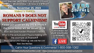 ROMANS 9 DOES NOT SUPPORT CALVINISM 2 [upl. by Demetris966]