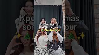 Christmas songs for your playlist christmas kpop aespa straykids exo itzy redvelevet [upl. by Enirroc]