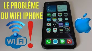 Comment résoudre le problème du Wifi sur un iPhone [upl. by Nnylrefinnej]