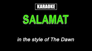 Salamat  The Dawn Karaoke [upl. by Amahcen]