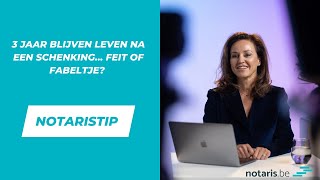 3 jaar blijven leven na een schenking… feit of fabeltje [upl. by Nelson]