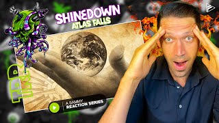 THIS IS THE HIGHLIGHT Shinedown  Atlas Falls Reaction TRR Series 9 [upl. by Lang]