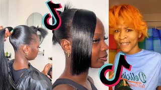 BLACK HAIR TIKTOKS THAT SLAY 84  TikTok Compilation [upl. by Nerhe840]