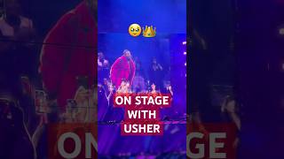 Usher invited me on stage 👀 usher concert [upl. by Ardnuat]