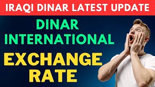 Iraqi Dinar Latest Exchange Rate Today Iraqi Dinar News Today 202 Iqd Usd Value  Dinar Rv [upl. by Ongun]