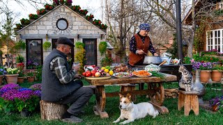 Village Style Dinner Authentic Turkish Cuisine 🇹🇷 [upl. by Annij]