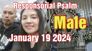 January 19 2024 Male Responsorial psalm cebuano [upl. by Keeler]