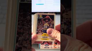 199091 Fleer Basketball Rack Pack opening RED HOT PACK [upl. by Demott209]