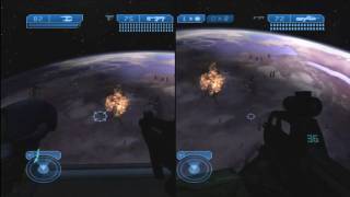 Coop Lets Play  Halo 2  Cairo Station  Part 2 [upl. by Bahe20]