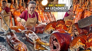 Ang quotNANAY na LECHONERAquot SUPER CRISPY na Lechon NATIVE na BABOY since 1996 ITURO mo LITSONIN ko [upl. by Kcirdnekal492]