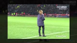 Sam Bailey Official Sings Skyscraper Live King Power Stadium Dec 2013 [upl. by Engle232]