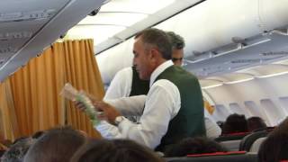 ᴴᴰ✈AlItalia Full Flight✈ Rome Fiumicino to SofiaVrazhdebna✈Airbus A 320 [upl. by Elleinwad]