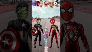 Captan amirkan with Spaider man funny head the set vfx magic video Games [upl. by Finstad]