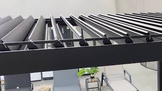 Living Culture™ Louvre Roof Aluminium Pergola [upl. by Chickie182]