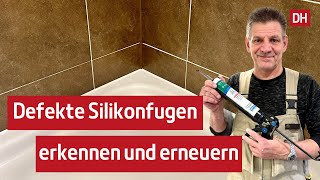 DIYSilikonfuge richtig ausführen  DHTrockenbau [upl. by Aisan]