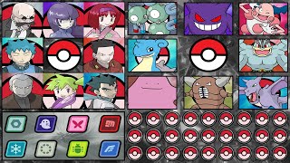 KANTO GYM LEADER BUT WITH DIFFERENT TYPE [upl. by Massey]