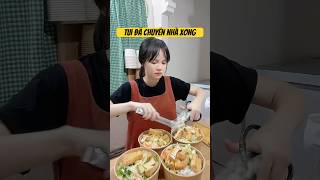 Tui đã chuyển nhà xongggg reviewdoan food anva mukbang [upl. by Ahsykal922]