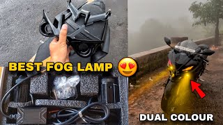 Installing Fog Light In R15 v3 😍 Best Fog Light For Bike [upl. by Spear]