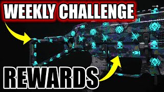 ALL CHALLENGES FROM WEEK quot14quot amp WEEK 8 REWARD quotALLEGIANCESquot ANIMATED WEAPON CAMO [upl. by Elokin]