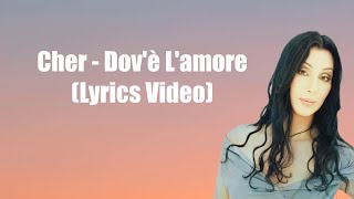 Dovè lamore  Cher  Lyrics with Bangla Translation [upl. by Nesnar]