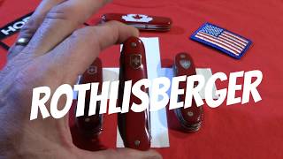 Swiss Army Knives Victorinox WengerROTHLISBERGER [upl. by Mell]