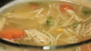 How to Cook Basic Chicken Soup Easy [upl. by Gnok555]